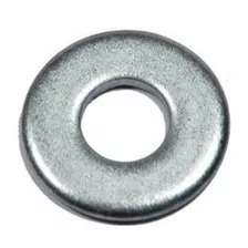 Arruela Aço Carbono 4,76mm X 15,30mm Zincada Branca