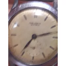 Antiguo Reloj Pulsera A Cuerda Hombre Delora 17 Rubis Suizo 