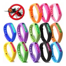 Pack X12 Pulsera Repelente Anti Mosquito Niños Verano