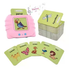 112pcs Montessori Talking Flash Card Brinquedos Máquina Para