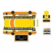 Miniatura Ônibus Modelismo Caio Impresso Para Montar