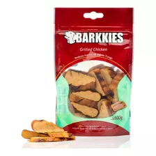 Petisco Natural Snack Barkkies Grilled Chicken Pra Cães 100g