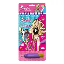 Barbie - A Descoberta Das Cores Com Caneta Água ( Aquabook