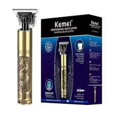 Máquina Corte De Barba Dragão Masculina Bonito Kemei Km1974c