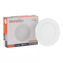 Tecnolite 6ydled430mv30b Lampara Empotrado En Techo Blanco 6w Luz Suave Cálida