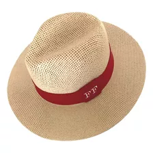 Chapéu Panamá Estilo Praia Moda Verão Furadinho Aba 7 Cm 