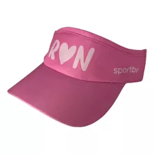 Viseira Sportbr Heart Pink