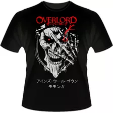 Camisa Overlord Ainz Ooal Gown Momonga Camiseta