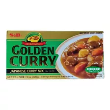 1 Curry Japones Verde S&b Golden Curry Sauce Mix, Medio 220g