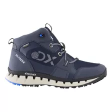 Botas Estilo Senderismo Discovery Dx-trekk 2337 Azul Marino