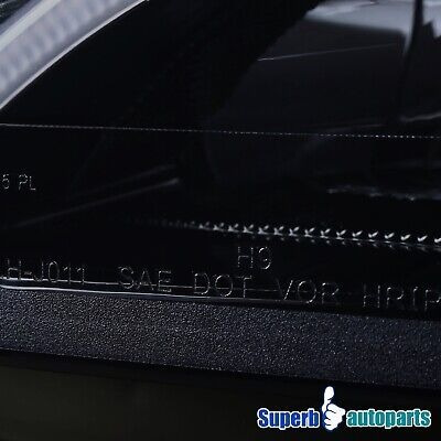 Fits 2008-2011 Benz W204 C-class Glossy Black Projector  Spa Foto 9