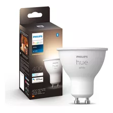 Ampolleta Led Philips Hue Gu10 5.2w Bluetooth Blanco Calido