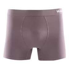 Cueca Boxer Risca De Giz Mash Masculina Microfibra Elástico