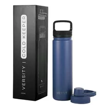 Garrafa Térmica Isolada A Vácuo Versity Coldkeeper 650ml Cor Azul