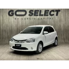 Toyota Etios Xls 2016 Blanco Buen Estado