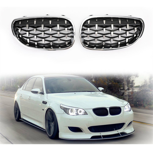 Rejilla Frontal Para Bmw Serie 5 E60 E61 520i 535i 550i Foto 5