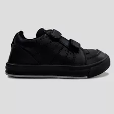 Zapatillas Negra Sneaker Mujer Niño Niña Colegial Urbana