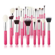 Jessup 25pcs Brochas Brushes Set - Pink T195