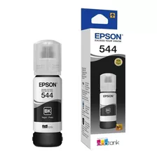 Tinta Epson 544 Preta Refil Original L3110 L3150 L5190 