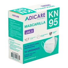 Mascarilla Kn-95 Blanca P10u.