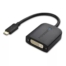 Cable Matters Usb C A Dvi Para Thunderbolt 3, Negro