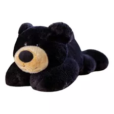 Pelucia Urso Negro Boneco 50 Cm Preto Pardo Panda