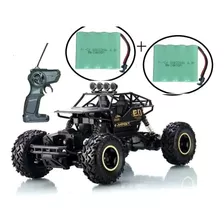 Carrinho De Controle Rock Crawler Brinde Uma Bateria Extra