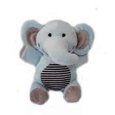 Peluche Elefante Celeste Sonajero