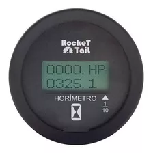 Horimetro Digital 52mm Total E Parcial Com Reset