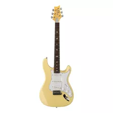 Guitarra Eléctrica Prs Guitars Se Silver Sky John Mayer Solidbody De Álamo Moon White Con Diapasón De Palo De Rosa