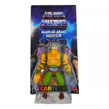 Boneco Mentor Origins Cartoon Collection Man At Arms Mattel