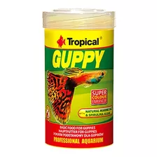 Alimento Para Peces Guppy Tropical 250ml 50g / Fauna Salud