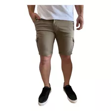 Bermuda Cargo Con Bolsillos Para Hombre Worren Art. 290