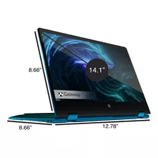 Laptop Gateway 14.1 Fhdpantallatactil, 8gbram,256gbssd, W11h Color Azul