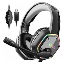 Auriculares Eksa Gaming Con Sonido Envolvente 7.1 Estereo, 