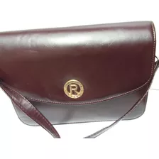 Bolso Para Dama Modelo Ejecutivo, Color Vino. Ragazza Italy