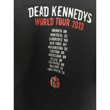 Dead Kennedys Oficial Tour Merchandising 2013 100%original