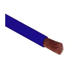 Cable Eléctrico Eva 4mm Azul Libre De Halógenos X10m Sec