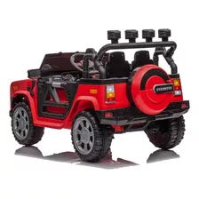Carrinho Para Criança Jipe Motorizado Vermelho Mini 12v