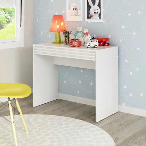 Mesa De Estudos Infantil 90x74,5x45cm Apollo Wt Branco