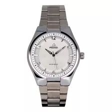P6584s-072201a - Reloj Pegaso Metalico Plateado