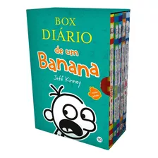 Box Diário De Um Banana - 5 Volumes (11 Ao 15) + Pôster