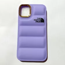 Carcasa Puffer Acolchada Para iPhone Varios Modelos Y Color