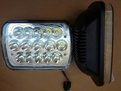 Faros Led Jeep Cherokee Sport Comanche 5x7 2 Piezas Foto 4