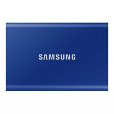 Disco Sólido Externo Samsung Portable Ssd T7 Mu-pc1t0 1tb Azul