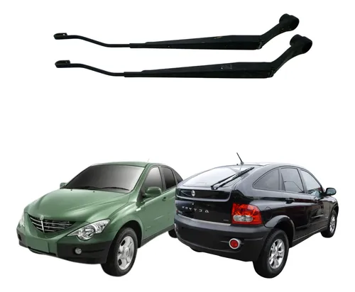 Par Braço Limpador Parabrisa Ssangyong Actyon 2009 11 Usado