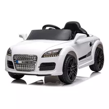 Carro De Dirigir Para Crianças Audi T Branca 