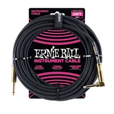 Ernie Ball P06058 Cable Guitarra Bajo Recto L 7,5m