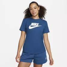 Playera Para Mujer Nike Sportswear Essentials Azul