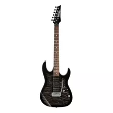 Guitarra Elétrica Ibanez Rg Gio Grx70qa De Choupo Transparent Black Sunburst Com Diapasão De Amaranto